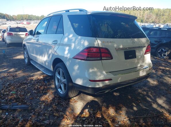 4JGDA5GBXKB206500 2019 MERCEDES-BENZ GLE 400 White Tył lewy