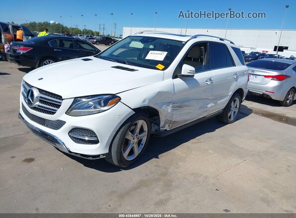 4JGDA5HB3GA777029 2016 MERCEDES-BENZ GLE 350 Белый 