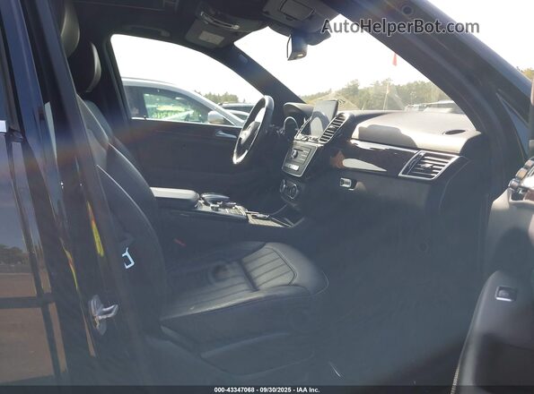 4JGDA5HB4JB043629 2018 MERCEDES-BENZ GLE 350 Black Вид салону спереду