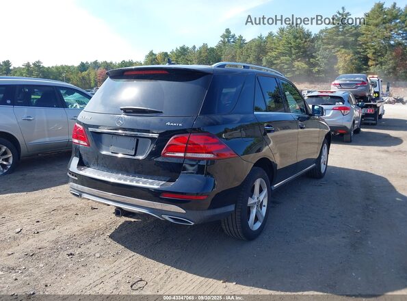 4JGDA5HB4JB043629 2018 MERCEDES-BENZ GLE 350 Black Задня права чверть