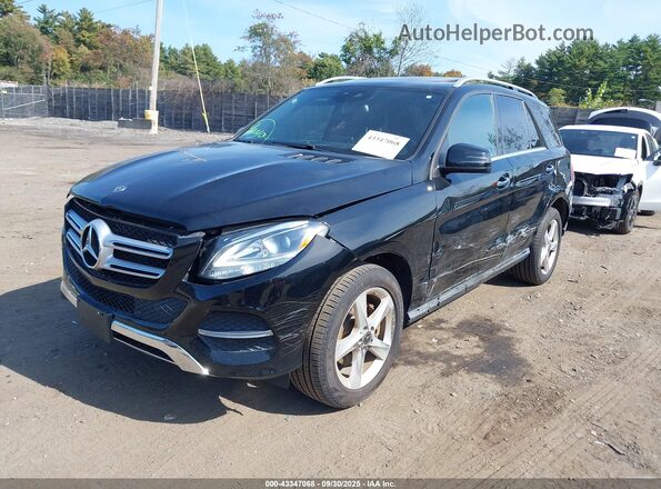 4JGDA5HB4JB043629 2018 MERCEDES-BENZ GLE 350 Black Передня ліва чверть