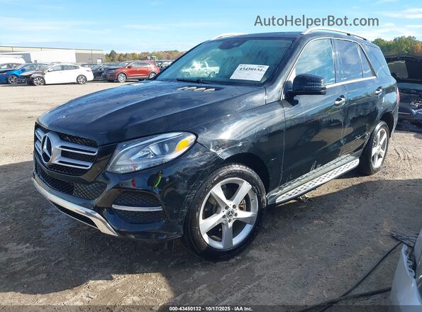 4JGDA5HB5JB084738 2018 MERCEDES-BENZ GLE350 Black წინა მარცხენა ხედი სამი მეოთხედიდან
