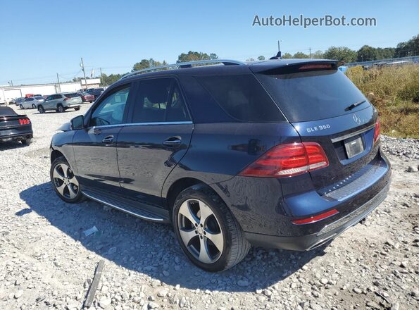 4JGDA5HB6GA622572 2016 MERCEDES-BENZ GLE Blue Trasero izquierdo
