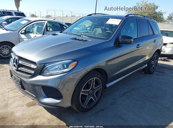 4JGDA5HB6JB093397 2018 MERCEDES-BENZ GLE 350 Gray Передня ліва чверть