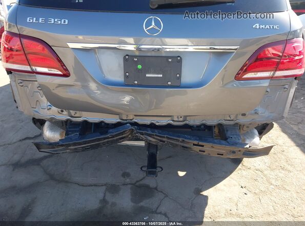 4JGDA5HB6JB093397 2018 MERCEDES-BENZ GLE 350 Gray Вид спереду