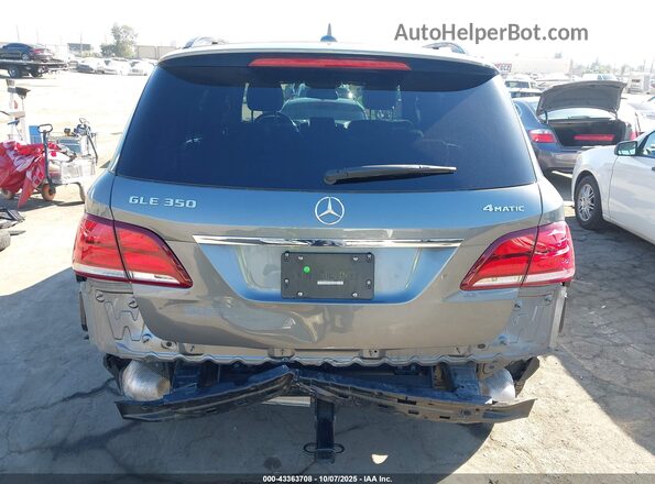 4JGDA5HB6JB093397 2018 MERCEDES-BENZ GLE 350 Gray 