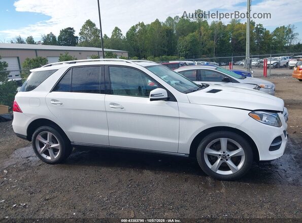 4JGDA5HB7JB156250 2018 MERCEDES-BENZ GLE 350 White 