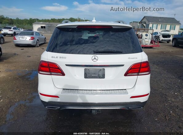 4JGDA5HB7JB156250 2018 MERCEDES-BENZ GLE 350 White 