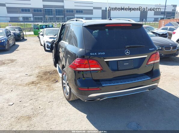 4JGDA5HB8GA666749 2016 MERCEDES-BENZ GLE 350 Black 