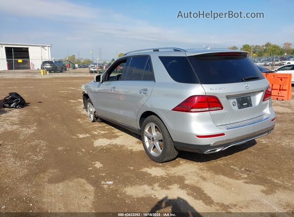 4JGDA5HB8HA989619 2017 MERCEDES-BENZ GLE 350 Серебряный Задняя левая четверть