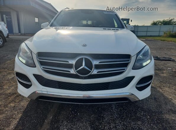 4JGDA5JB1JB200642 2018 MERCEDES-BENZ GLE Белый 