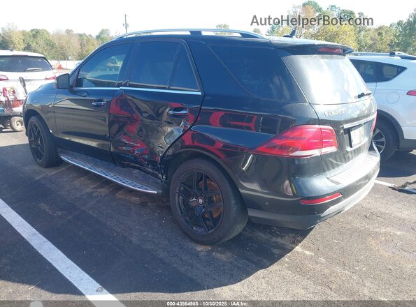 4JGDA5JB3GA725832 2016 MERCEDES-BENZ GLE 350 Black უკანა მარცხენა