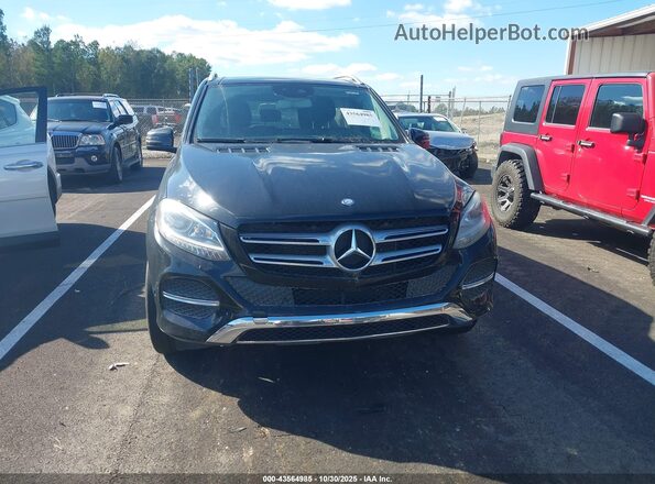 4JGDA5JB3GA725832 2016 MERCEDES-BENZ GLE 350 Black ხელსაწყოთა პანელის ხედი