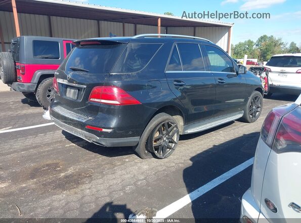 4JGDA5JB3GA725832 2016 MERCEDES-BENZ GLE 350 Black უკანა მარჯვენა
