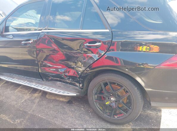 4JGDA5JB3GA725832 2016 MERCEDES-BENZ GLE 350 Black წინა ხედი