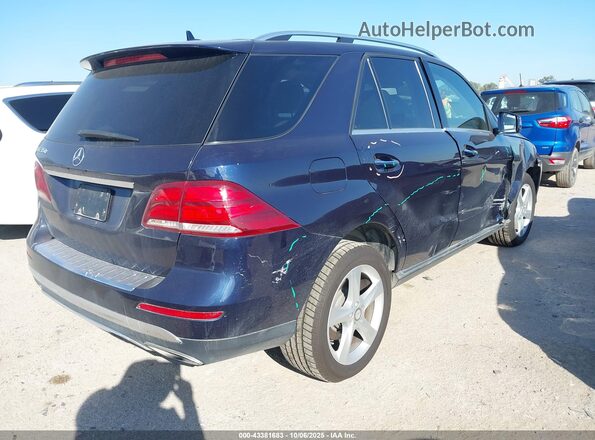 4JGDA5JB4GA786879 2016 MERCEDES-BENZ GLE 350 Синий 