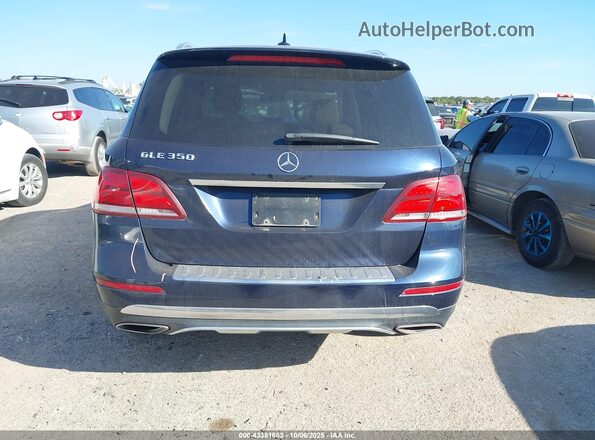 4JGDA5JB4GA786879 2016 MERCEDES-BENZ GLE 350 Синий 