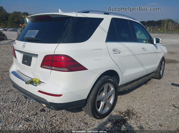 4JGDA5JB8HA858331 2017 MERCEDES-BENZ GLE 350 White Հետևի աջ