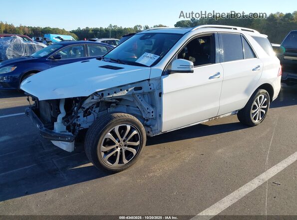 4JGDA5JBXJB085765 2018 MERCEDES-BENZ GLE 350 White Передня ліва чверть