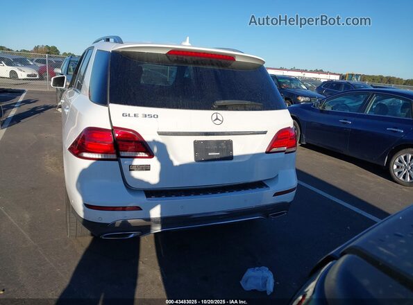 4JGDA5JBXJB085765 2018 MERCEDES-BENZ GLE 350 White 