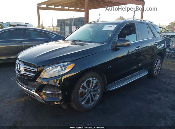 4JGDA6DB0JB055272 2018 MERCEDES-BENZ GLE 550E PLUG-IN HYBRID Black Առջևի ձախ երեք քառորդ տեսարան