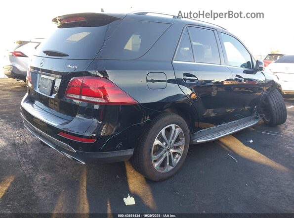 4JGDA6DB0JB055272 2018 MERCEDES-BENZ GLE 550E PLUG-IN HYBRID Black Հետևի աջ