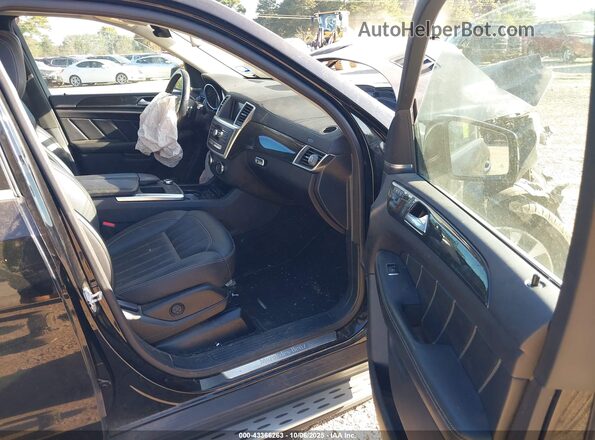 4JGDF2EE7GA670080 2016 MERCEDES-BENZ GL 350 BLUETEC Black Front interior view