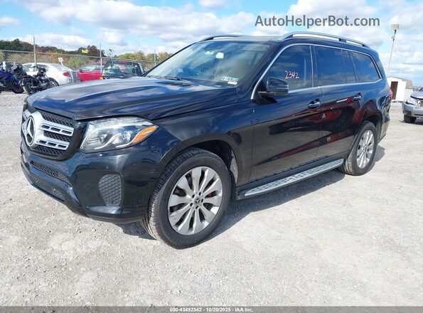 4JGDF6EE0KB220538 2019 MERCEDES-BENZ GLS 450 Black Przód lewy