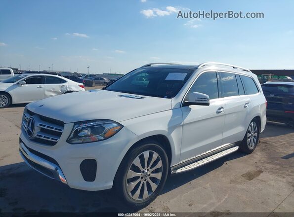 4JGDF6EE0KB226064 2019 MERCEDES-BENZ GLS 450 White Przód lewy