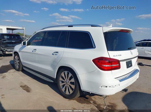4JGDF6EE0KB226064 2019 MERCEDES-BENZ GLS 450 White Tył lewy
