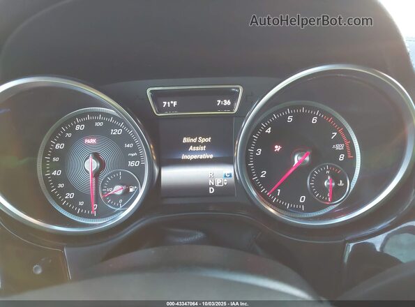 4JGDF6EE0KB226064 2019 MERCEDES-BENZ GLS 450 White Widok tylnych siedzeń