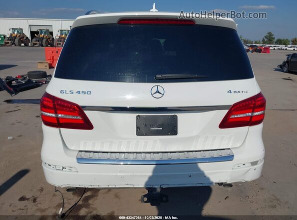 4JGDF6EE0KB226064 2019 MERCEDES-BENZ GLS 450 White Widok z przodu