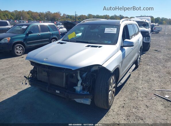 4JGDF6EE1JB074262 2018 MERCEDES-BENZ GLS 450 Silver Передня ліва чверть