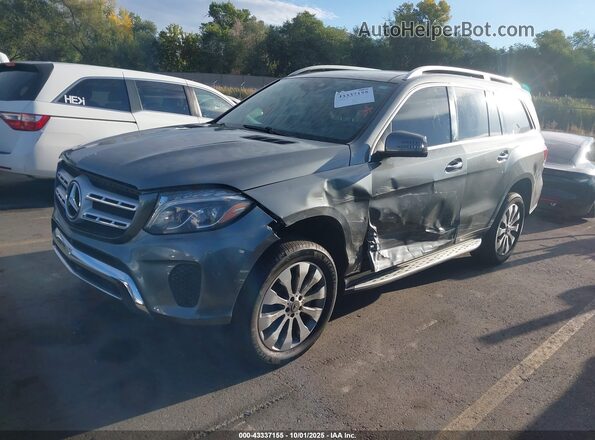 4JGDF6EE1KB237414 2019 MERCEDES-BENZ GLS 450 Gray Vista tres cuartos delantera izquierda