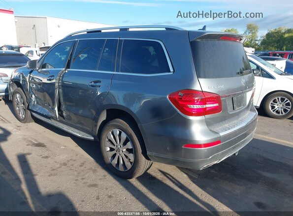 4JGDF6EE1KB237414 2019 MERCEDES-BENZ GLS 450 Gray Trasero izquierdo