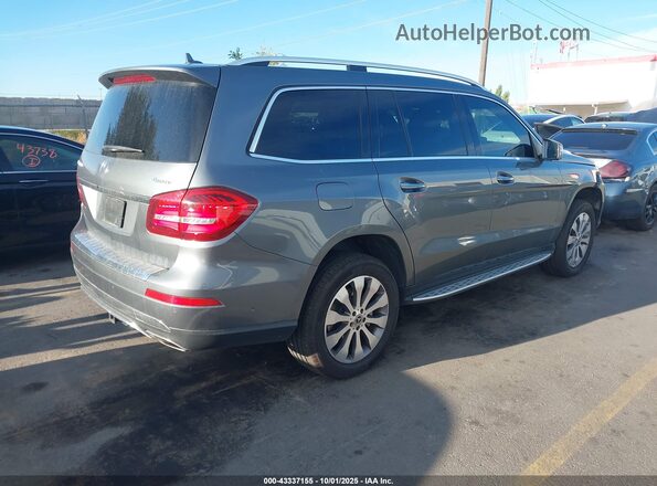 4JGDF6EE1KB237414 2019 MERCEDES-BENZ GLS 450 Gray Trasero derecho