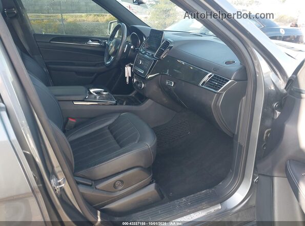 4JGDF6EE1KB237414 2019 MERCEDES-BENZ GLS 450 Gray Vista interior delantera