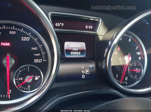 4JGDF6EE1KB237414 2019 MERCEDES-BENZ GLS 450 Gray Vista de los asientos traseros