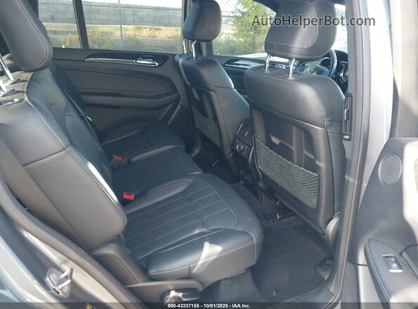 4JGDF6EE1KB237414 2019 MERCEDES-BENZ GLS 450 Gray Vista de la etiqueta del VIN