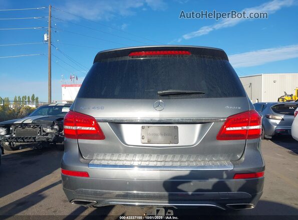 4JGDF6EE1KB237414 2019 MERCEDES-BENZ GLS 450 Gray 