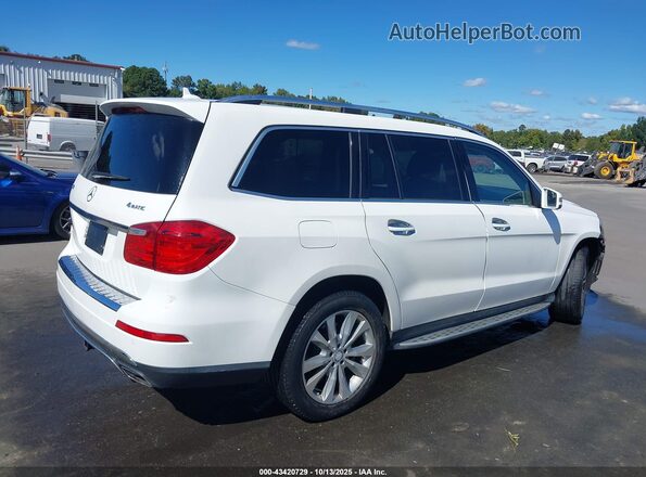4JGDF6EE2GA644509 2016 MERCEDES-BENZ GL 450 Белый Задняя правая четверть
