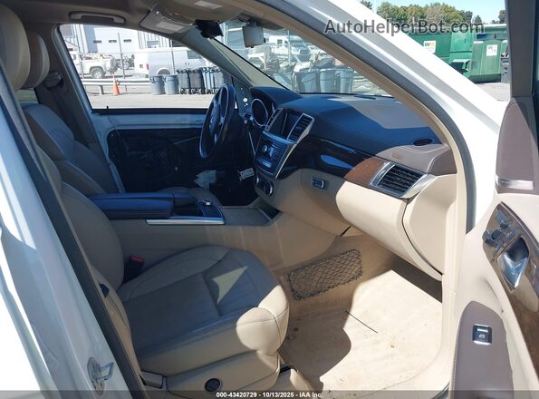4JGDF6EE2GA644509 2016 MERCEDES-BENZ GL 450 Белый Вид салона спереди