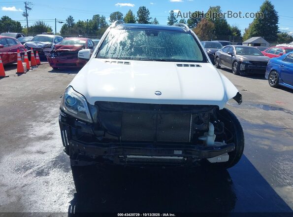 4JGDF6EE2GA644509 2016 MERCEDES-BENZ GL 450 Белый Вид задней части салона