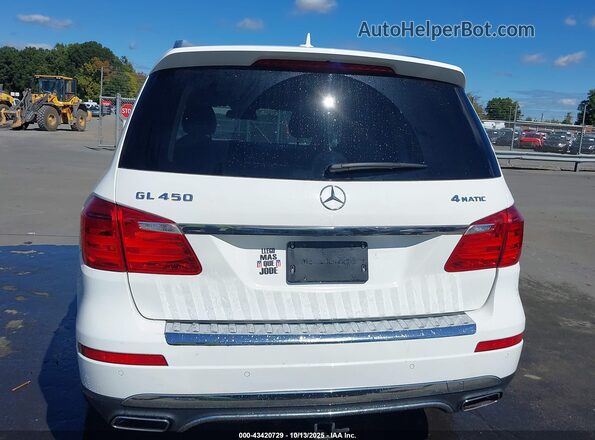 4JGDF6EE2GA644509 2016 MERCEDES-BENZ GL 450 Белый 