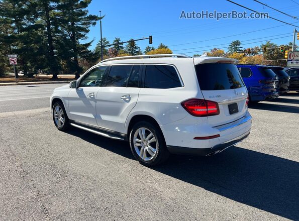 4JGDF6EE2HA762352 2017 MERCEDES-BENZ GLS-CLASS Белый Передняя правая четверть