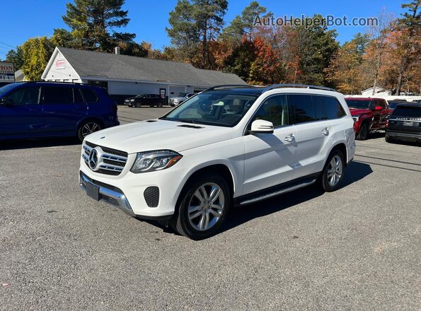 4JGDF6EE2HA762352 2017 MERCEDES-BENZ GLS-CLASS Белый Задняя левая четверть