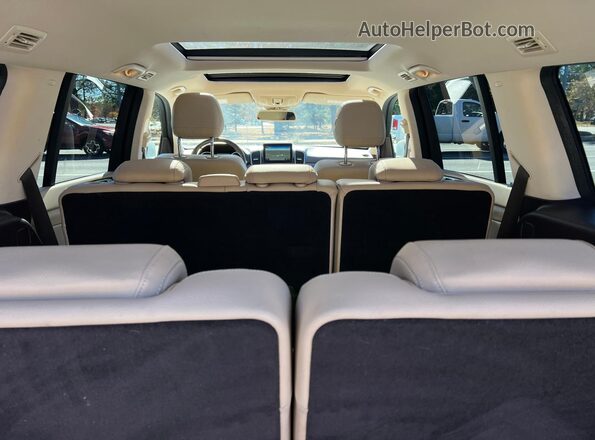 4JGDF6EE2HA762352 2017 MERCEDES-BENZ GLS-CLASS Белый Вид задних сидений