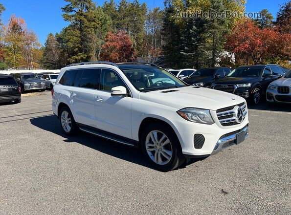 4JGDF6EE2HA762352 2017 MERCEDES-BENZ GLS-CLASS Белый Задняя правая четверть