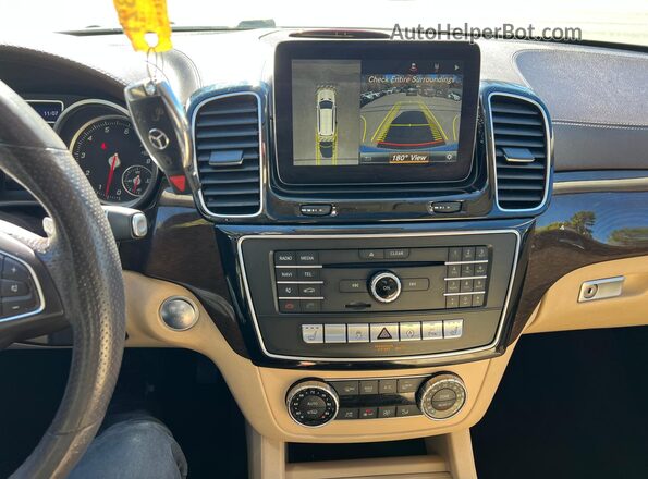4JGDF6EE2HA762352 2017 MERCEDES-BENZ GLS-CLASS Белый Вид задней части салона