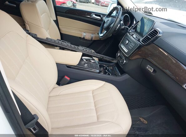 4JGDF6EE2HA807225 2017 MERCEDES-BENZ GLS 450 White Սալոնի դիմացի տեսք